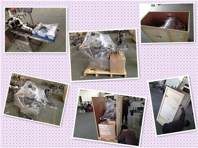 HAY SUS304 Servomotor outomatiese ronde botteletiketmasjien PLC-beheer