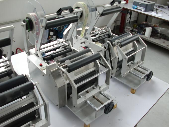 Selfkleef plakker ronde bottel outomatiese etiketteringsmasjien 220V