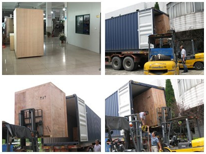 Bekers Outomatiese etiketteermasjien vir krimpmoue met krimptunnel / stoomopwekker