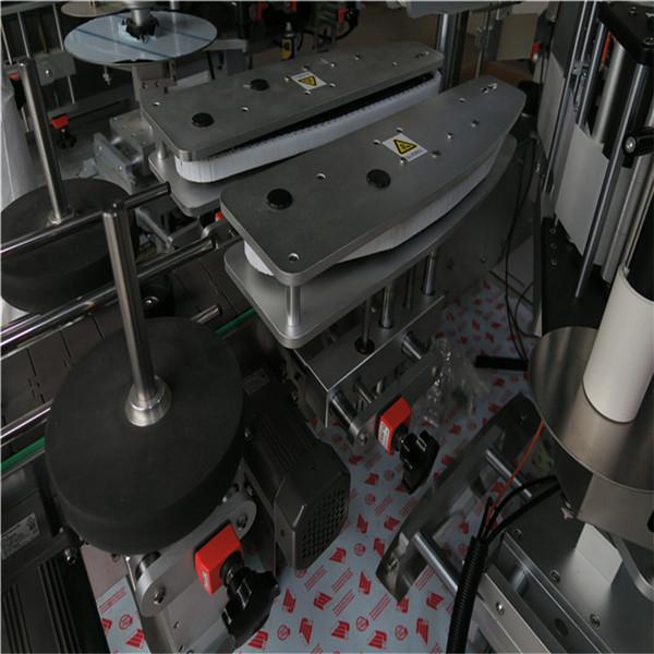 Hoë presisie multifunksionele plat bottel etiketteringsmasjien wat elektries aangedryf word