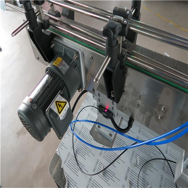 Etiketmasjien vir ronde bottelplakkers met drank / daaglikse chemikalie