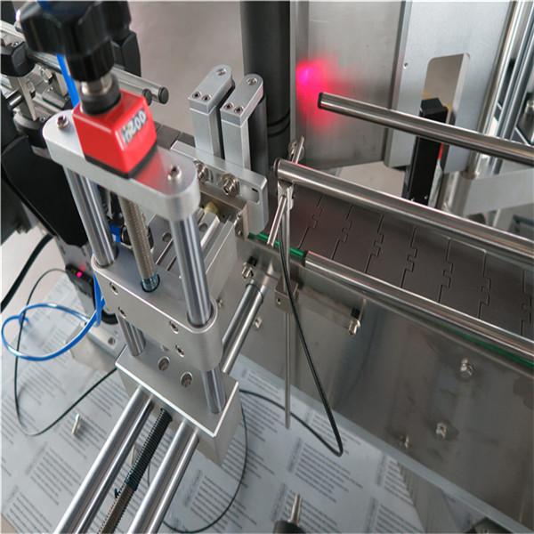 Etiketmasjien vir ronde bottelplakkers met drank / daaglikse chemikalie