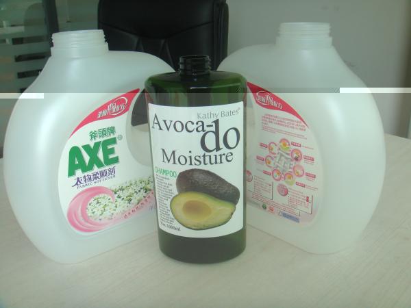 WT-650GS Etiketteringsmasjien met dubbele sy vir ovale sjampoe