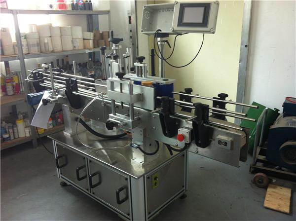 45m / min spoedplakkertiket-toediener vir vierkantige / ronde / plat waterbottels