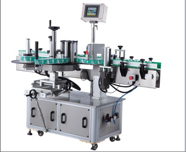 Ronde botteletiket outomatiese botteletiketmasjien 2500- 4000 B / H