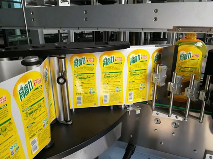 Eenkantige vierkantige botteletikettoediener met Wrap Around Labelling System