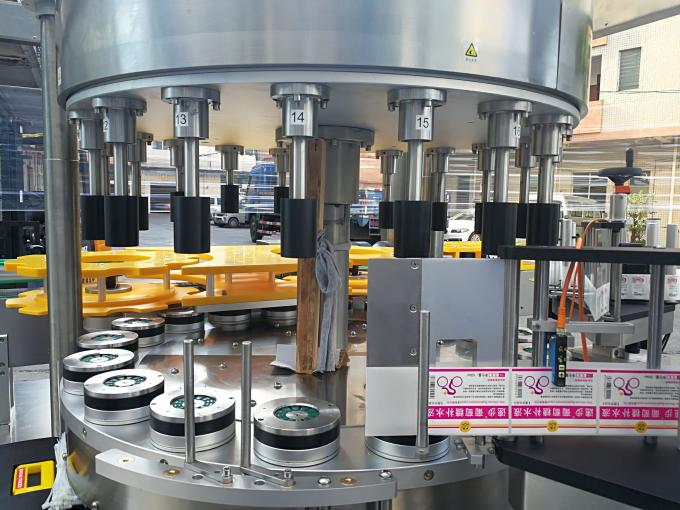 Hoëspoed-roterende plakkeretiketmasjien met rotasiefunksie