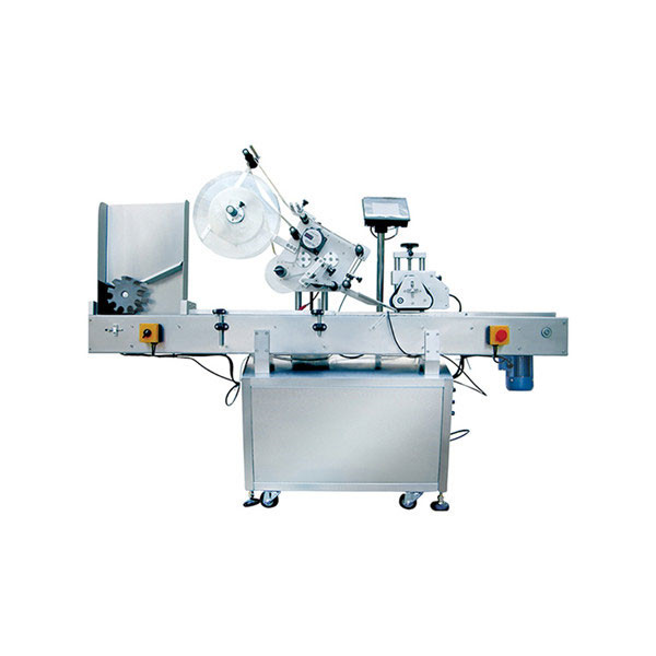 Hoëspoed SUS304-etiketmasjien vir flessies vir 60 - 500 BPM PLC-beheer