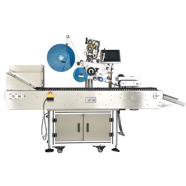 Hoëspoed Sus304 Ekonomiese outomatiese etiketmasjien vir die omhulsel vir flessies