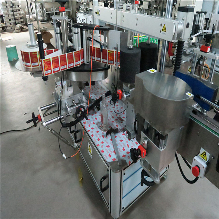 China Sticky Outomatiese Sticker Etiketteringsmasjien, Auto Labeler Machine vir Bevarage / Drinks verskaffer