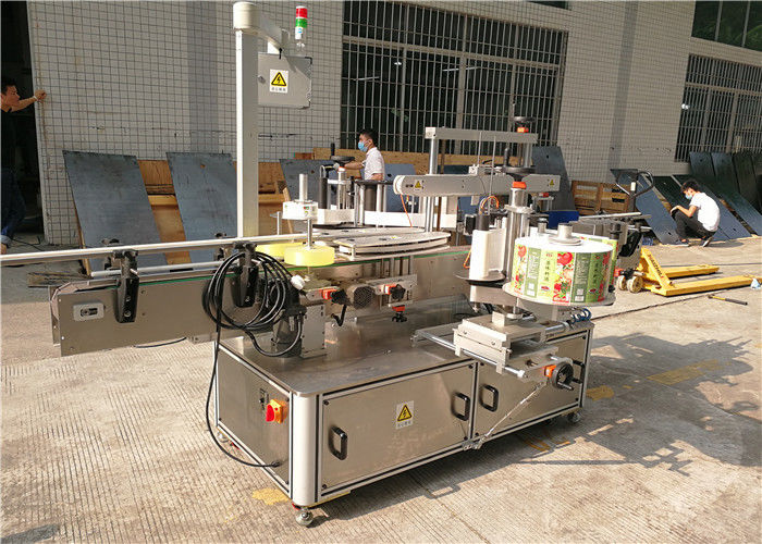 Sjina selfklevende etiketteringsmasjien vir plat bottel, etiketapparaatmasjien vir bottelverskaffer