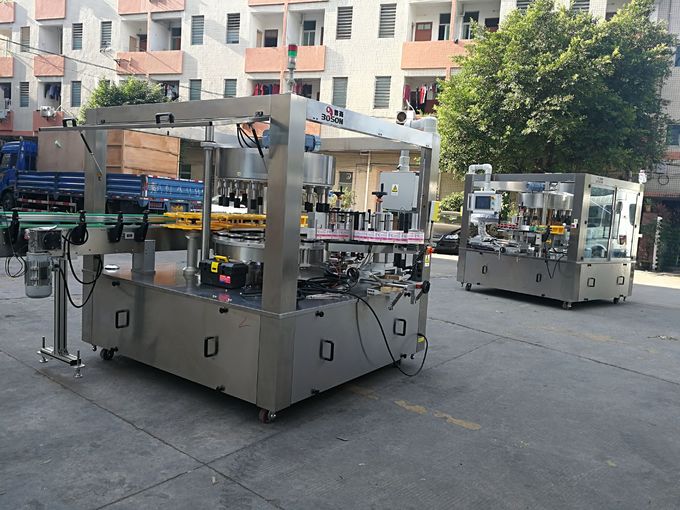 Roterende etiketteerder voor en agter / Nek- en voorspoed 15000B / H CE-sertifisering